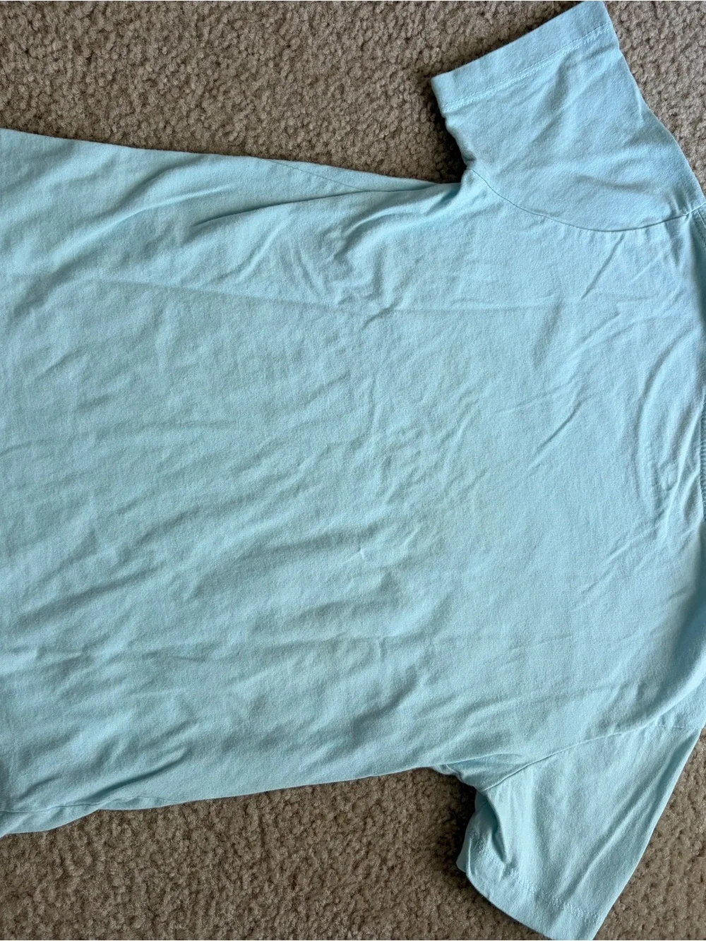 Nike Kids Mint Green Logo Tee